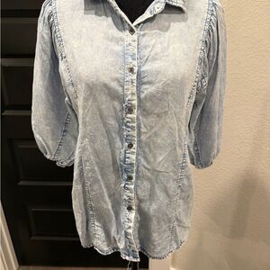 Doe & Rae Light Blue Button Down Shirt